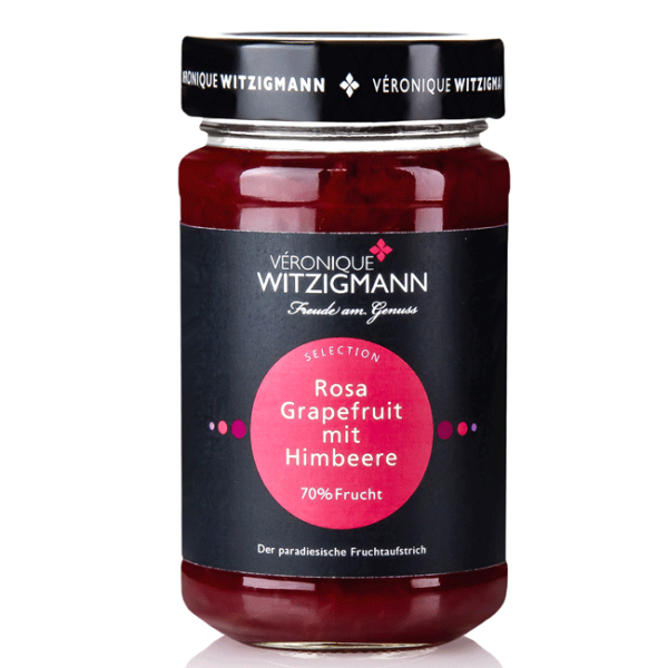 Veronique Witzigmann - Rosa Grapefruit mit Himbeere - Fruchtaufstrich - 225g