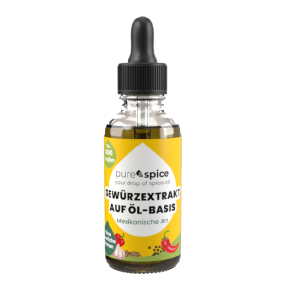 Pure & Spice - Mexikanische Art - Gewürzextrakt auf Öl-Basis - 30ml