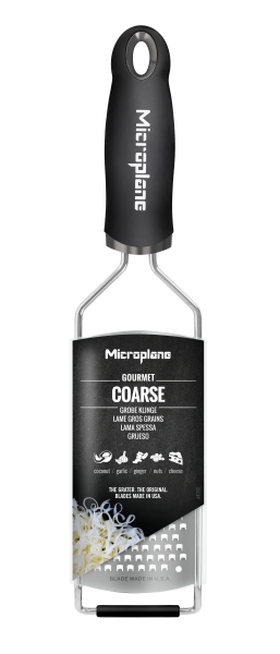 Microplane - Gourmet Coarse Grater black