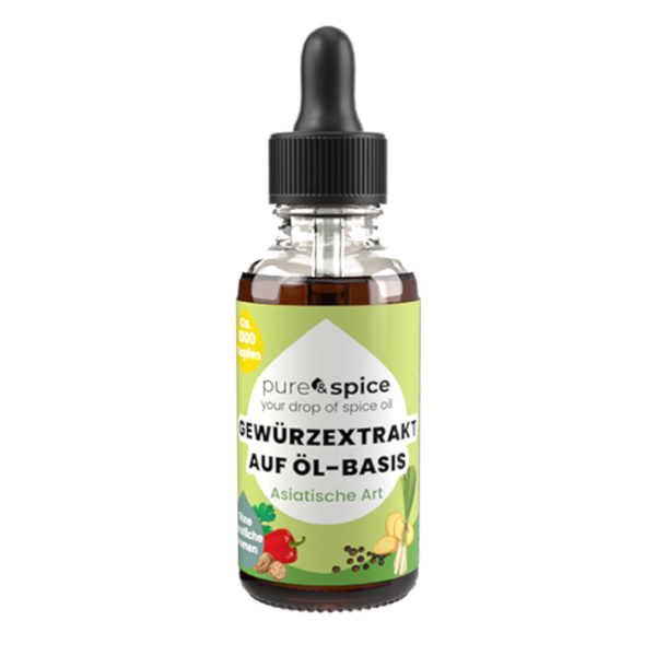 Pure & Spice - Asiatische Art - Gewürzextrakt auf Öl-Basis - 30ml