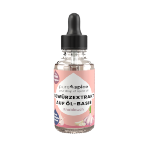 Pure & Spice - Knoblauch - Gewürzextrakt auf Öl-Basis - 30ml