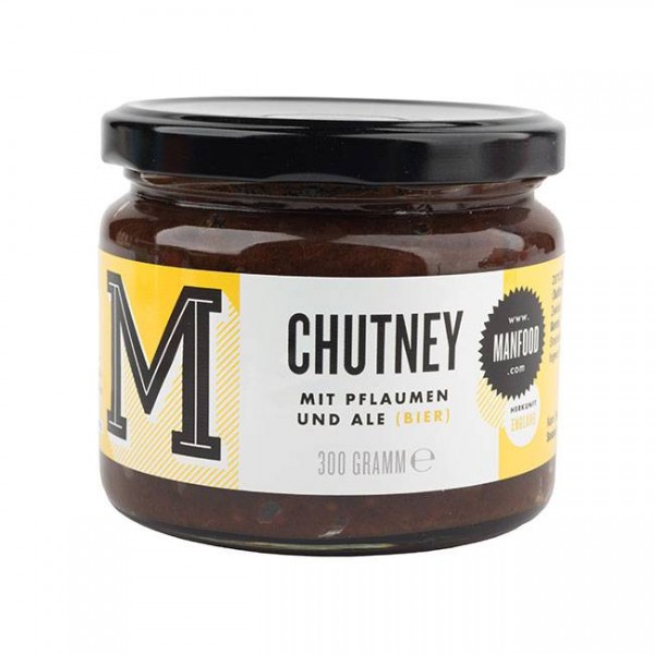 Manfood - Chutney mit Pflaumen und Ale - 300g