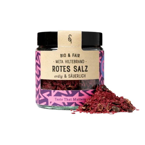 Soul Spice - Rotes Salz by Meta Hiltebrand Bio 120 ml Glas - Gewürzsalze - 120ml