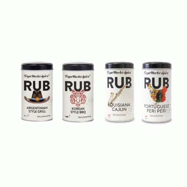 Cape Herb & Spice Rub Bundle - Weltreise der Aromen
