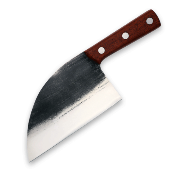 Erste Schmiede - Handgeschmiedetes Kochmesser - Rosewood