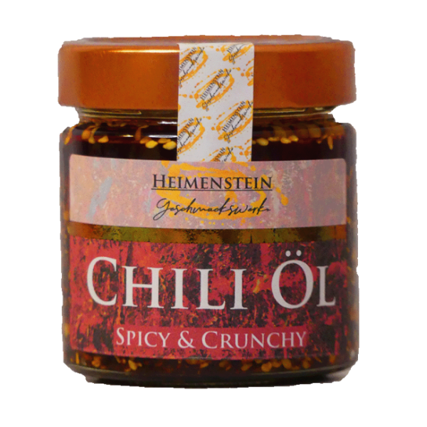 Heimenstein Geschmackswerke - Chili Öl Spicy & Crunchy - 200 ml
