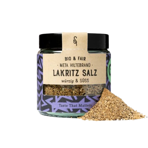 Soul Spice - Lakritz Salz by Meta Hiltebrand - Gewürzsalze - 120ml