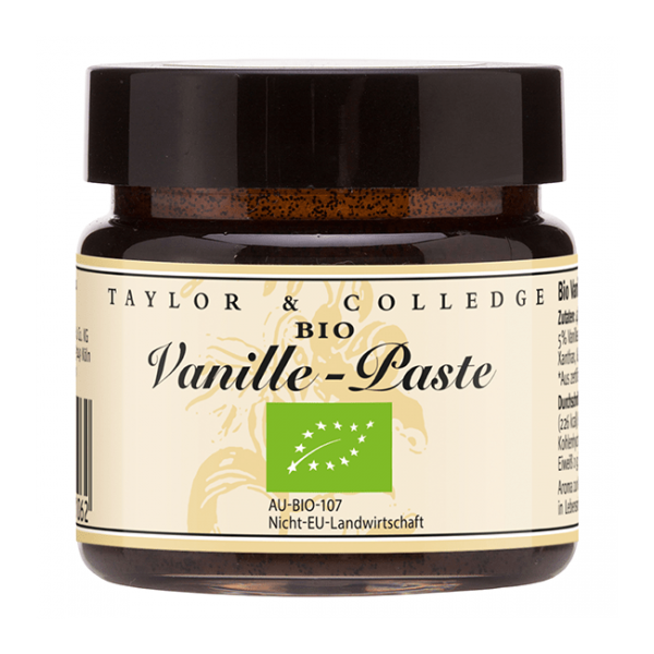 Taylor & Colledge - Vanilla Bean Paste – BIO 65g