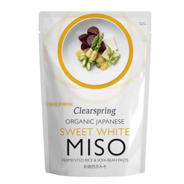Clearspring - Organic Japanese Sweet White Miso - Gewürzpaste - 250g