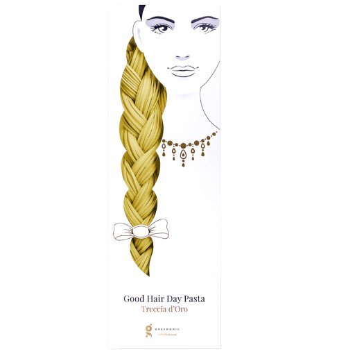 Greenomic Delikatessen - Good Hair Day Pasta - Pasta Treccia d'Oro - 300g