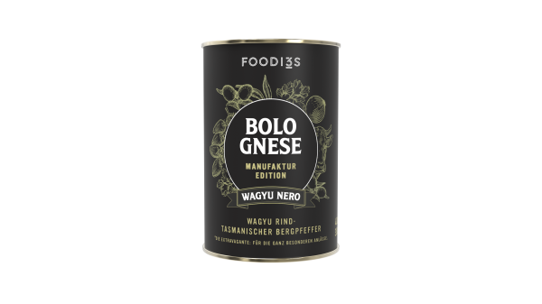 3 Foodies - Wagyu Nero Bolognese - 400g