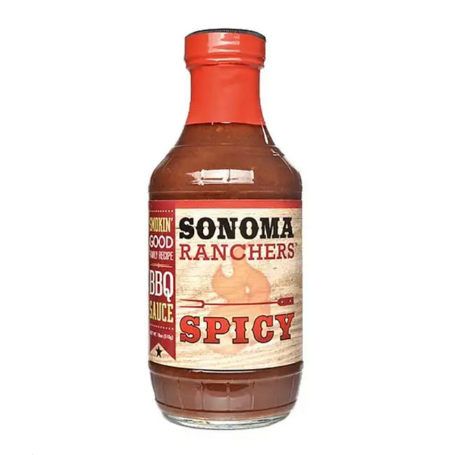 Sonoma Ranches Spicy BBQ Sauce 455ml ButcherGrannys