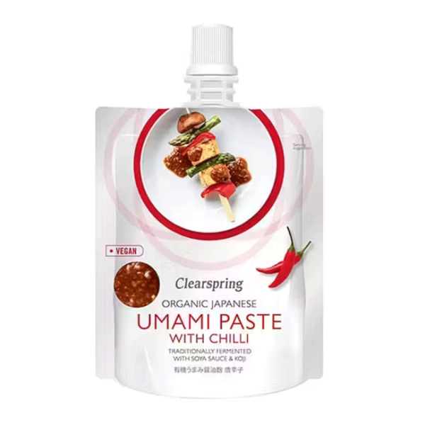 Clearspring - Organic Japanese Umami Paste Chilli - 150g - MHD