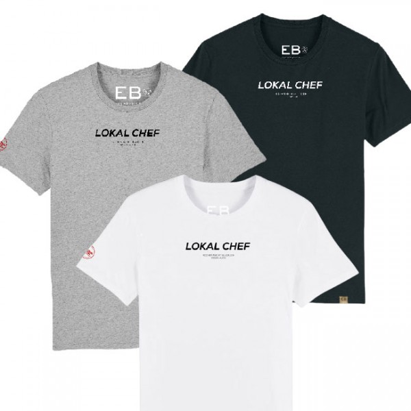 Everbasics - T-Shirt Herren "LOKAL CHEF" (Anti odor) - "MEIN LOKAL DEIN LOKAL"