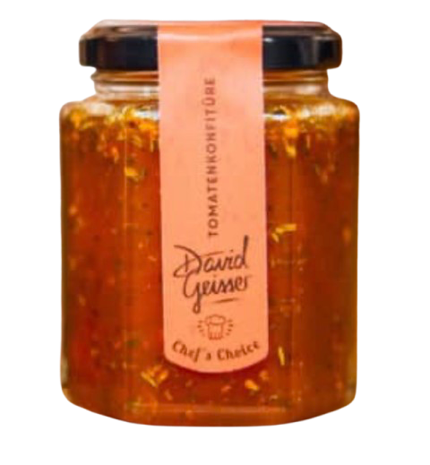 David Geisser - Hausgemachte Cherrytomaten-Konfitüre